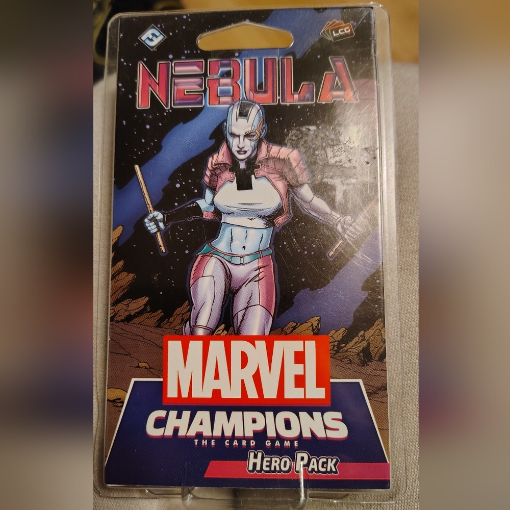 Brand New In Original Package, Marvel Champions Nebula Hero Pack